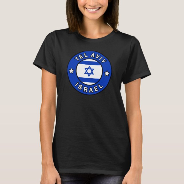 Tel Aviv Israel T Shirt (Framsida)