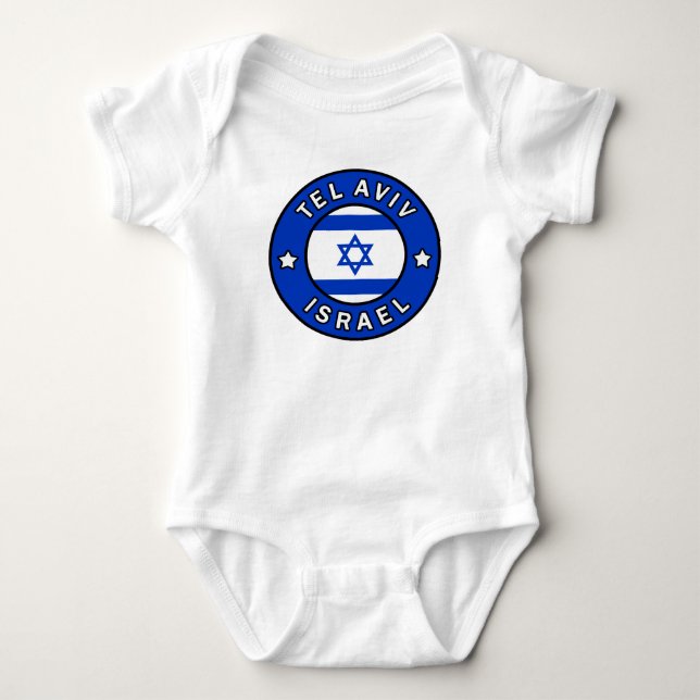 Tel Aviv Israel T Shirt (Framsida)