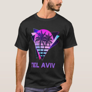 Tel Aviv Israels 80-årsjubileum Vaporware Handflat T Shirt