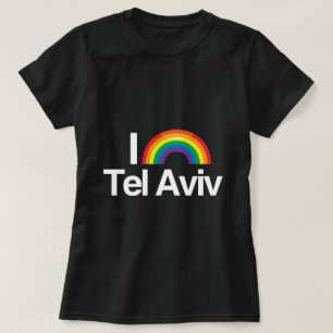 TEL AVIV - JAG ÄLSKAR PRIDE - - .PNG T SHIRT