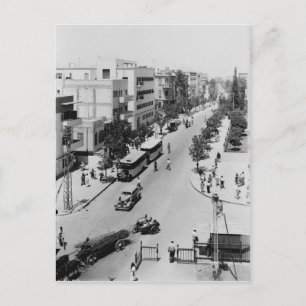 Tel Aviv på tidigt 1930-talet Vykort