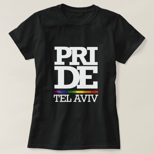 TEL AVIV PRIDE - - .PNG TRÖJA (Design framsida)