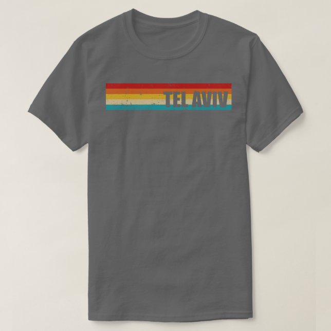 Tel Aviv-vintage T Shirt (Design framsida)