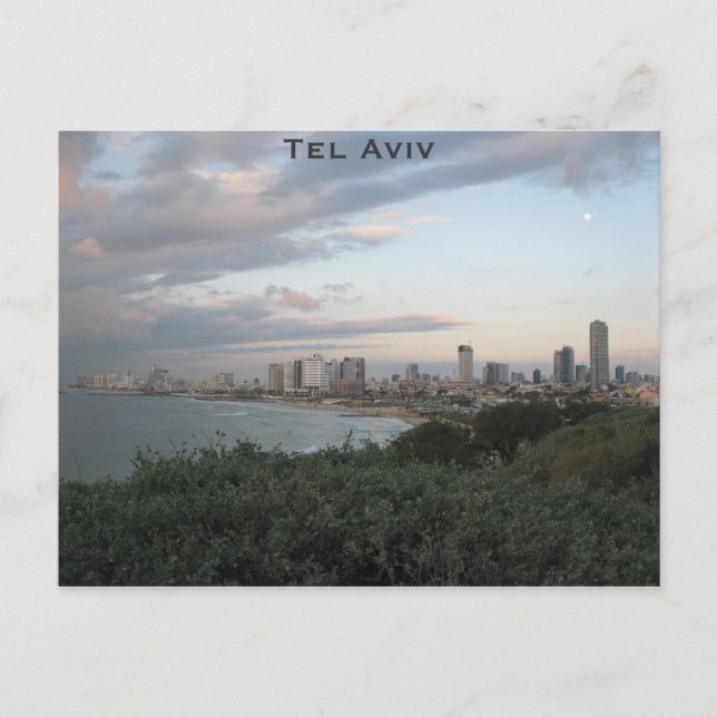 Tel Aviv-vykort Vykort (Framsida)