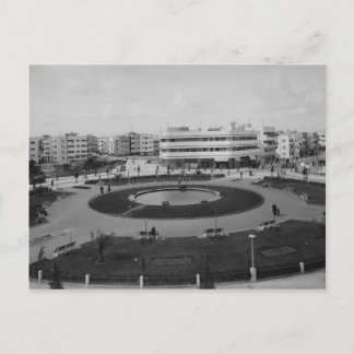 Tel Avivs dizengoff Circle på 1930-talet Vykort