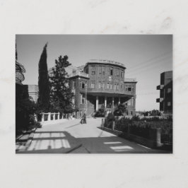 Tel Avivs stadshuset på Bialik Street på 1930-tale Vykort
