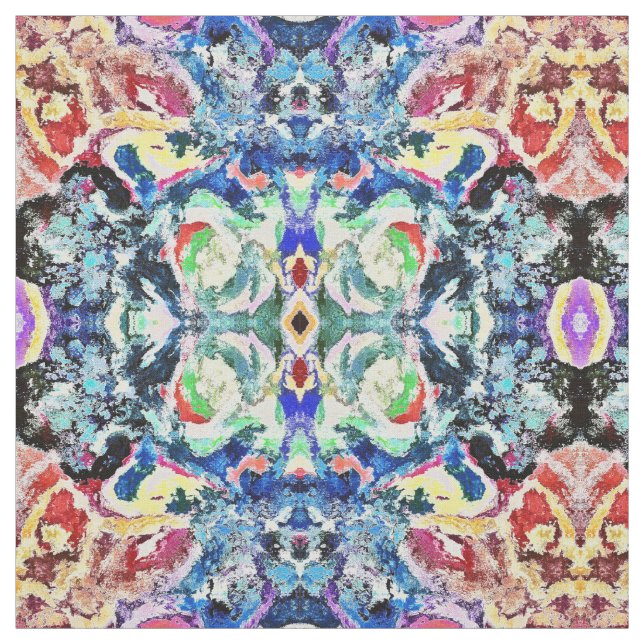 TELA DE ALGODON ABSTRACT 1.1.1 X YARD TYG (Provkarta)