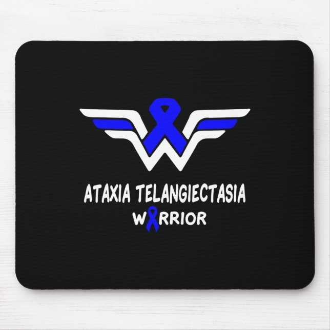Telangiecsia Awareness Warrior Support Blue Ribb Musmatta (Framsidan)