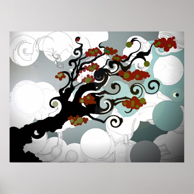 Telda Träd - Poster (Framsidan)