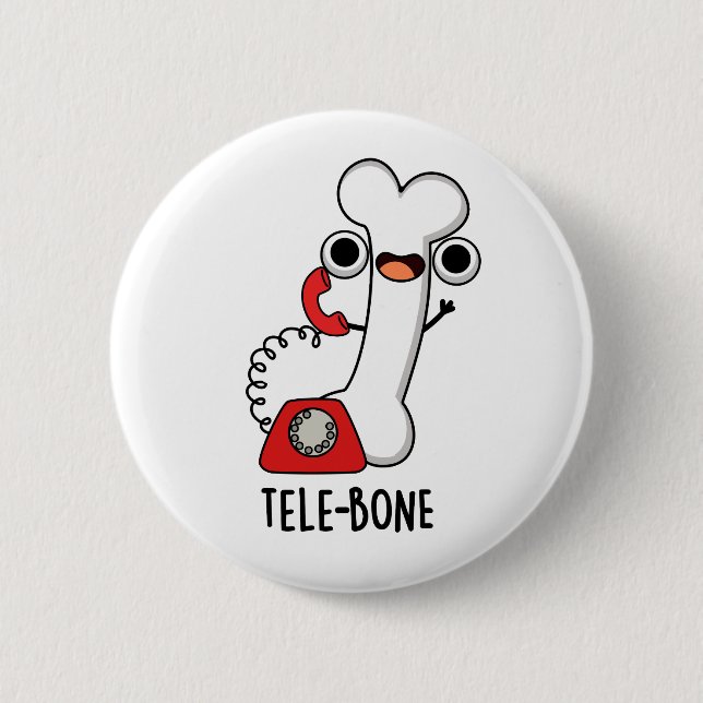 Tele-ben Rolig Ben Telefon Pannkaka  Knapp (Framsida)
