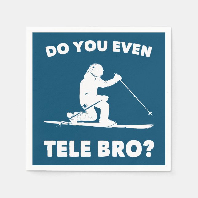 Tele Bro? Pappersservett (Framsidan)