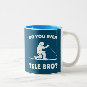 Tele Bro? Två-Tonad Mugg