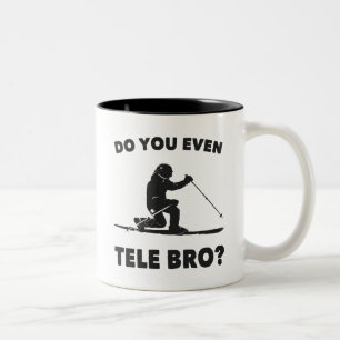 Tele Bro? Två-Tonad Mugg