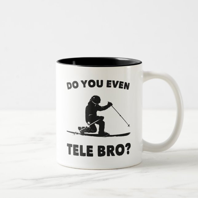Tele Bro? Två-Tonad Mugg (Höger)