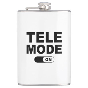 Tele-läge på fickplunta