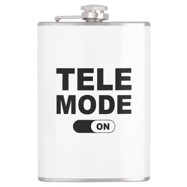Tele-läge på fickplunta (Framsidan)