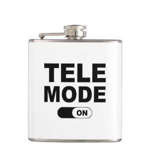 Tele-läge på fickplunta