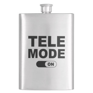 Tele-läge på fickplunta