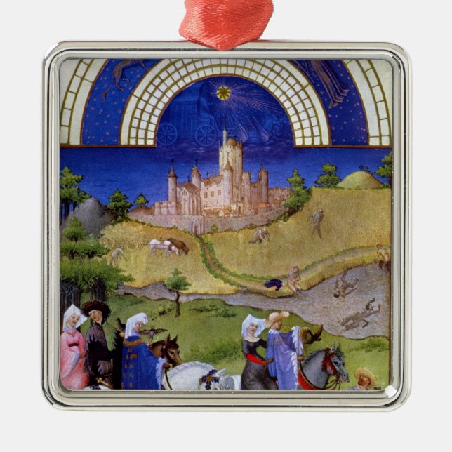 Telefax av Augusti: Harklande Julgransprydnad Metall (Framsidan)