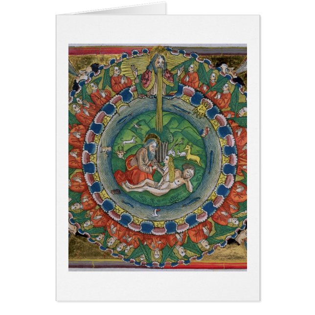 Telefaxen kopierar av skapade kvällen för hälsningskort (Framsidan)