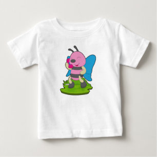 Telefon för fjäril t shirt