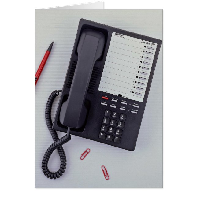 Telefon Hälsningskort (Framsidan)