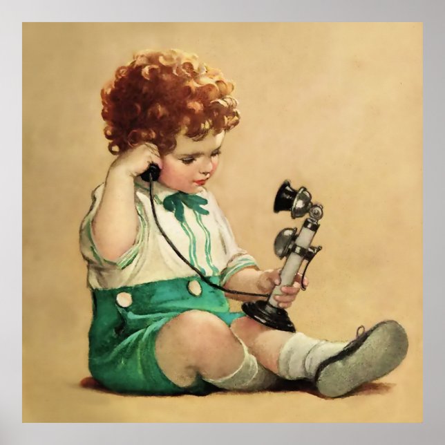 Telefon: Jessie Willcox Smith Poster (Framsidan)