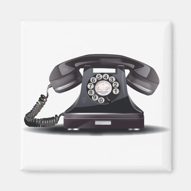 Telefon Magnet (Framsidan)