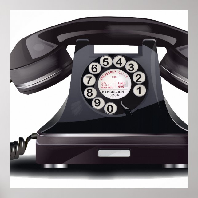 Telefon Poster (Framsidan)