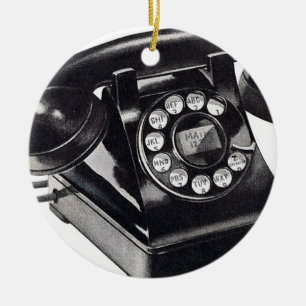 Telefon - SRF Julgransprydnad Keramik