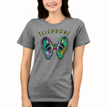 Telefon Tri-Blend t-shirt