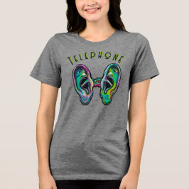 Telefon Tri-Blend t-shirt