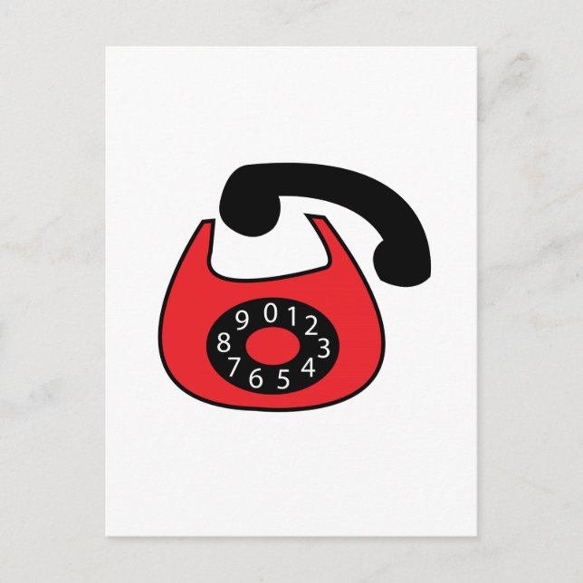 Telefon  vykort (Framsida)