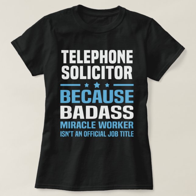 Telefonadvokat T Shirt (Design framsida)