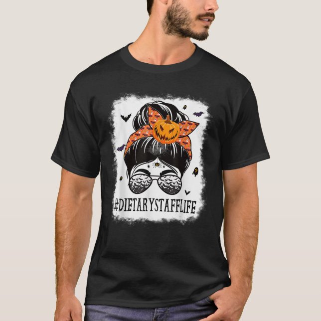 Telefonautomy Bun Spooky Pumpkin Halloween C T Shirt (Framsida)