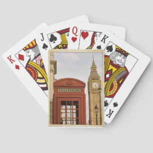 Telefonbox och Torn i Big Ben Spelkort