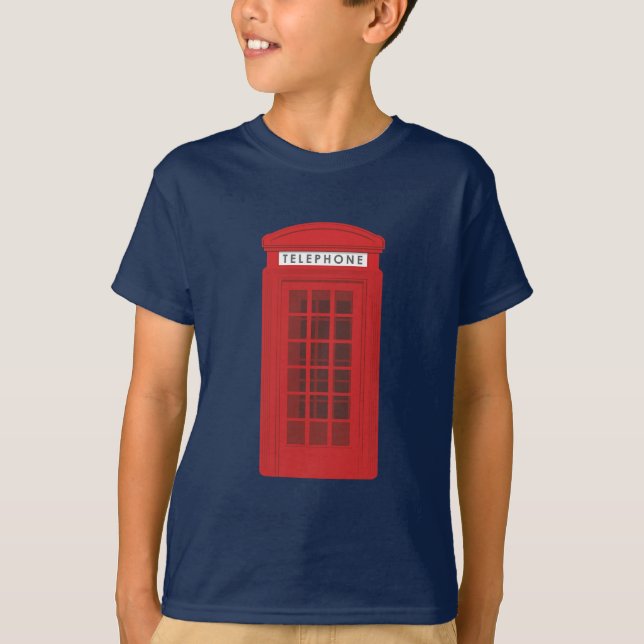 Telefonbox T Shirt (Framsida)