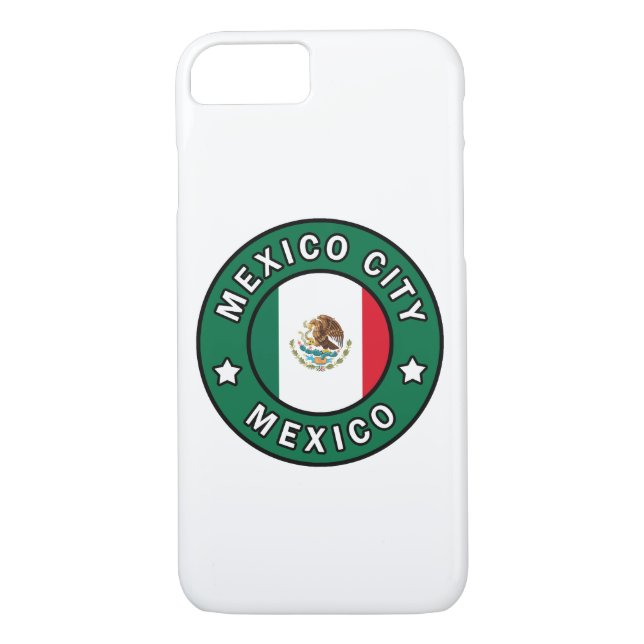 Telefonfall i Mexico City Case-Mate iPhone Skal (Baksida)