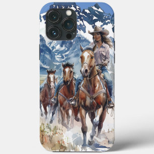 Telefonfodral för Cowgirl-banblazer.