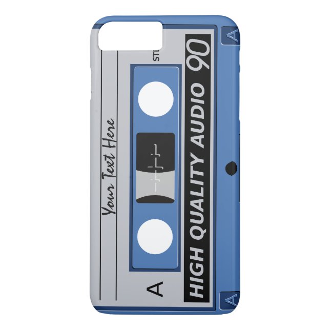 Telefonfodral för Retro Cassette-anpassningsbar Case-Mate iPhone Skal (Baksida)