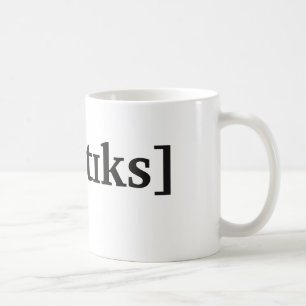 Telefoni i IPA. Svart Kaffemugg