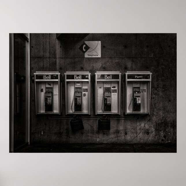 Telefonkiosk Nr 34 Poster (Framsidan)