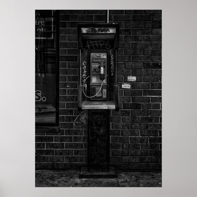 Telefonkiosk Nr 39 Poster (Framsidan)