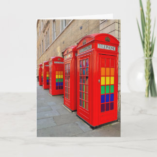 Telefonkiosker i London Kort