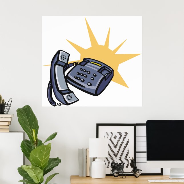 Telefonkommunikation Poster (Skapare uppladdad)