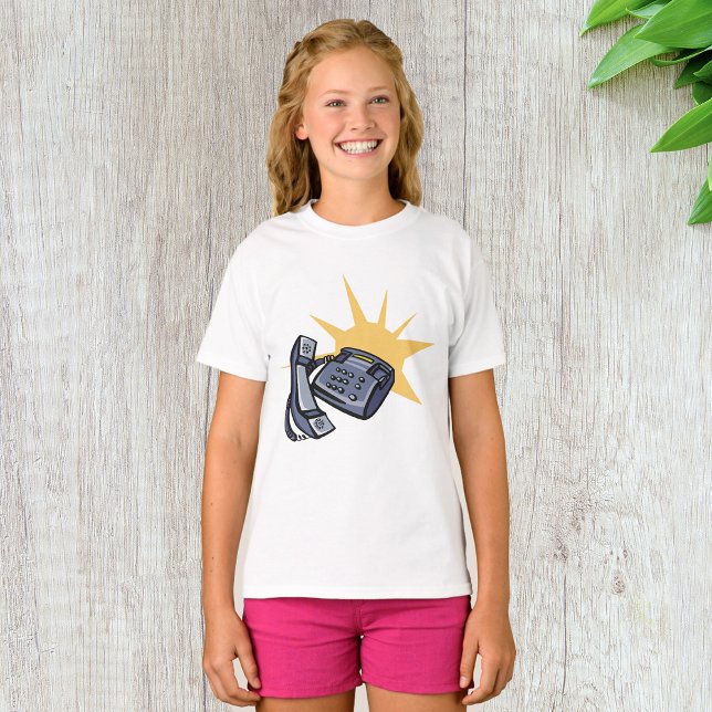 Telefonkommunikation T Shirt (Skapare uppladdad)