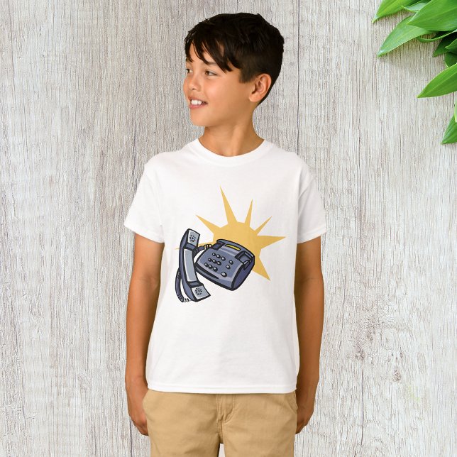 Telefonkommunikation T Shirt (Skapare uppladdad)