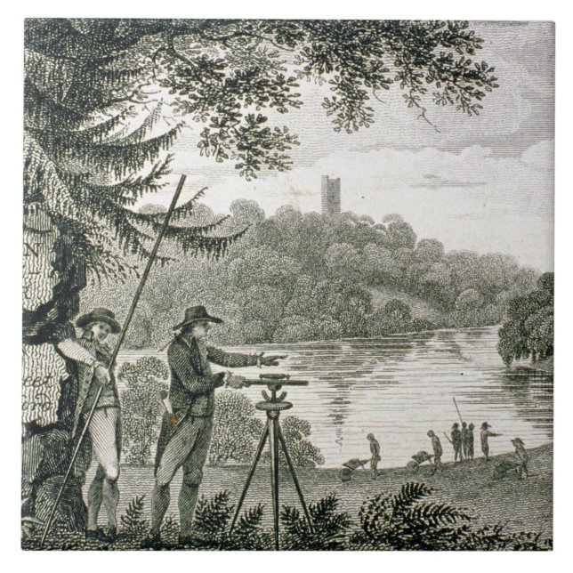 Telefonkort av Humphrey Repton som inristas av Kakelplatta (Framsidan)