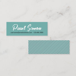 Telefonkort för handskrivet utseende i mitten av å