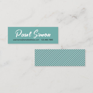 Telefonkort för handskrivet utseende i mitten av å